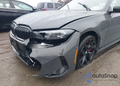 2025 BMW 3 Series 330I xDrive из США, поврежденный, VIN 3MW89CW03S8F10916